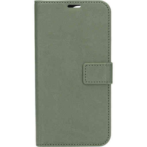 Mobiparts Classic Wallet Case Apple iPhone 15 Pro Max Stone Green