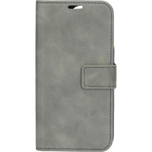 Mobiparts Classic Wallet Case Apple iPhone 15 Pro Granite Grey