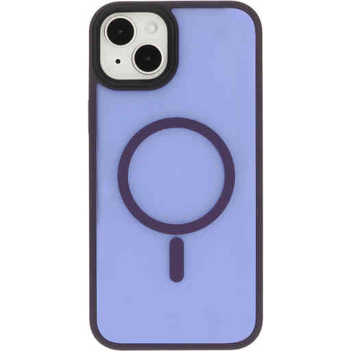 Mobiparts Hardcover Apple iPhone 15 Plus Satin Purple (Magsafe Compatible)