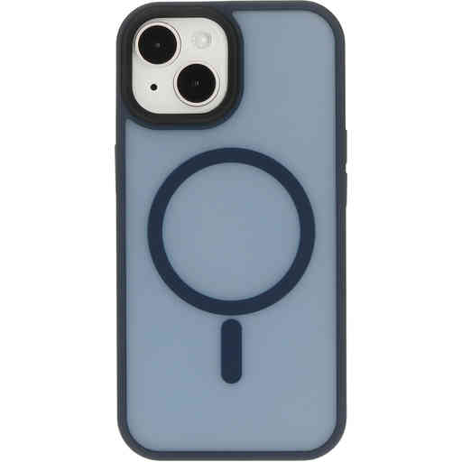 Mobiparts Hardcover Apple iPhone 15 Satin Blue (Magsafe Compatible)