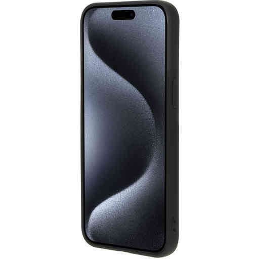 Mobiparts Silicone Cover Apple iPhone 15 Pro Max Black