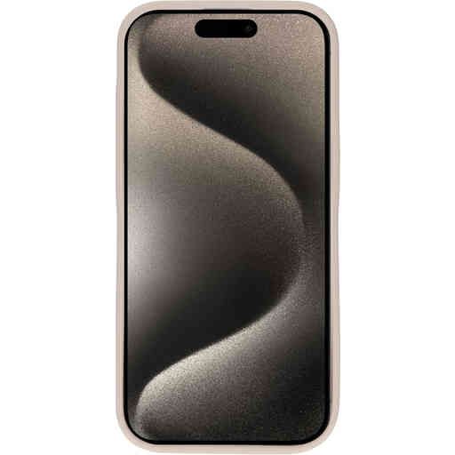Mobiparts Silicone Cover Apple iPhone 15 Pro Soft Salmon