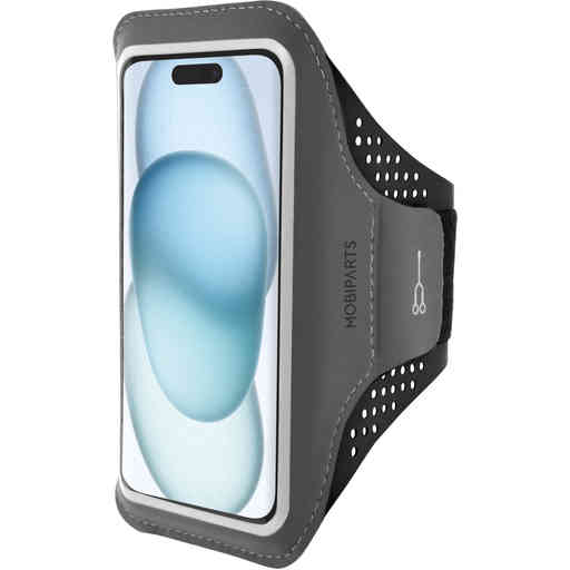 Mobiparts Comfort Fit Sport Armband Apple iPhone 15 Black