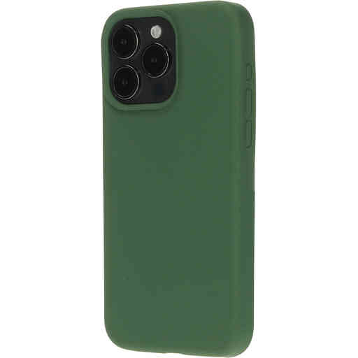 Mobiparts Silicone Cover Apple iPhone 15 Pro Max Forest Green