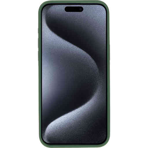 Mobiparts Silicone Cover Apple iPhone 15 Pro Max Forest Green