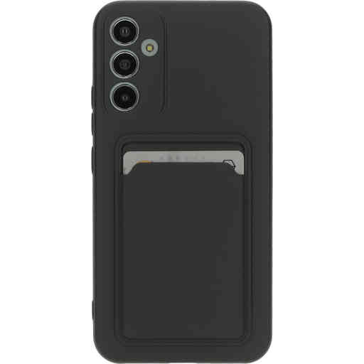 Mobiparts Classic TPU Case with Cardholder Samsung Galaxy A34 4G/5G Matt Black