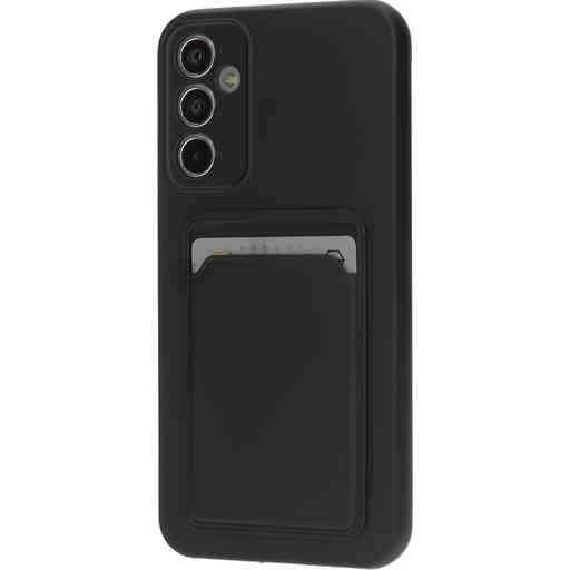 Mobiparts Classic TPU Case with Cardholder Samsung Galaxy A34 4G/5G Matt Black