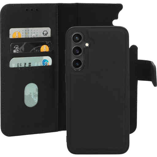 Mobiparts Leather 2 in 1 Wallet Case Samsung Galaxy S23 FE Black