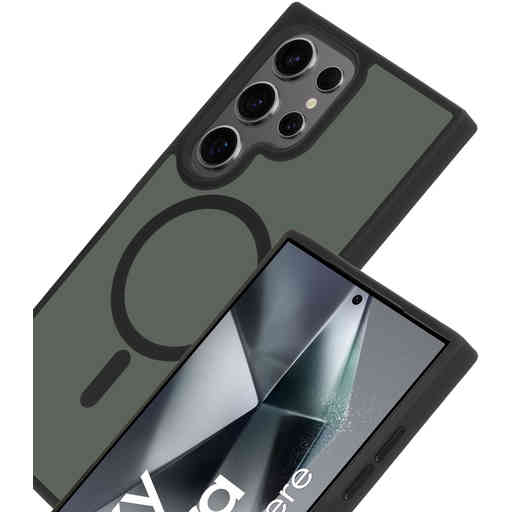Mobiparts Hardcover Samsung Galaxy S24 Ultra Satin Black (Magsafe Compatible)