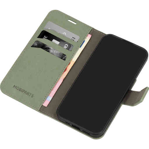 Mobiparts Classic Wallet Case Samsung Galaxy S24 Stone Green