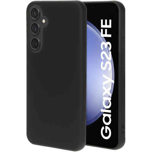 Mobiparts Silicone Cover Samsung Galaxy S23 FE Black