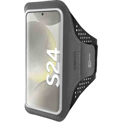 Mobiparts Comfort Fit Sport Armband Samsung Galaxy S24 Black