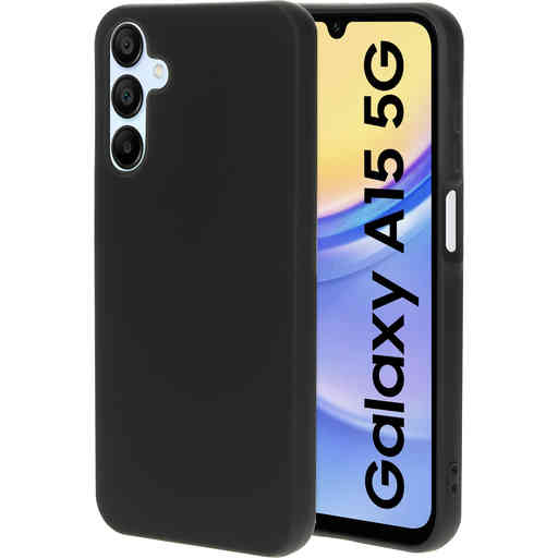 Mobiparts Silicone Cover Samsung Galaxy A15 Black