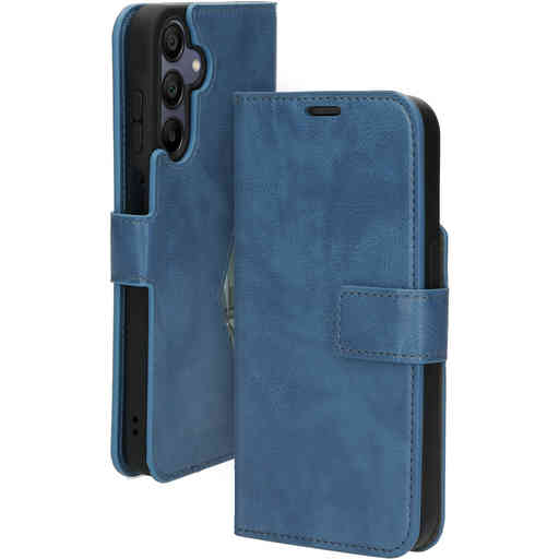 Mobiparts Classic Wallet Case Samsung Galaxy A15 Steel Blue
