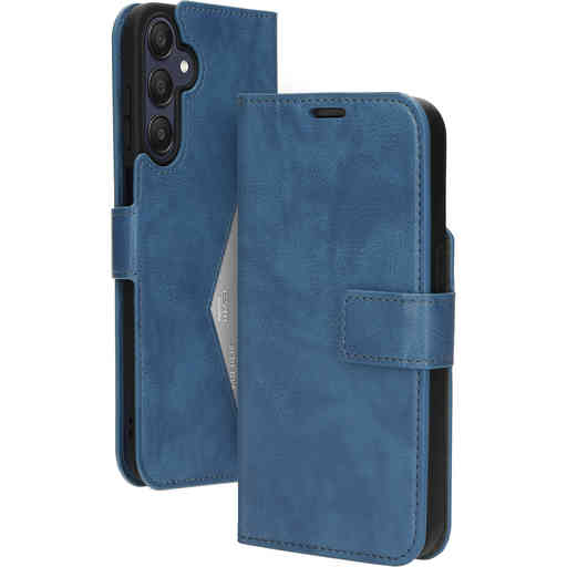 Mobiparts Classic Wallet Case Samsung Galaxy A25 Steel Blue