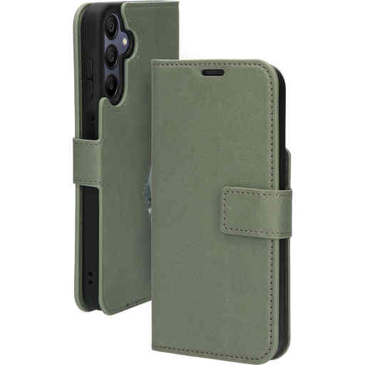 Mobiparts Classic Wallet Case Samsung Galaxy A15 Stone Green