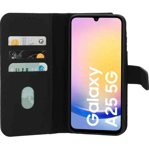 Mobiparts Leather 2 in 1 Wallet Case Samsung Galaxy A25 Black