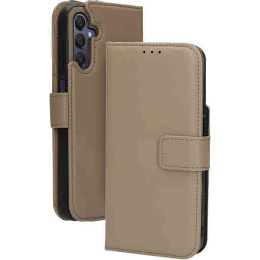 Mobiparts Leather 2 in 1 Wallet Case Samsung Galaxy A15 Taupe