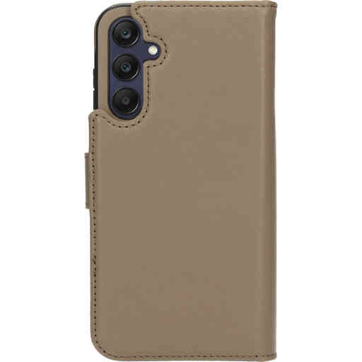 Mobiparts Leather 2 in 1 Wallet Case Samsung Galaxy A25 Taupe