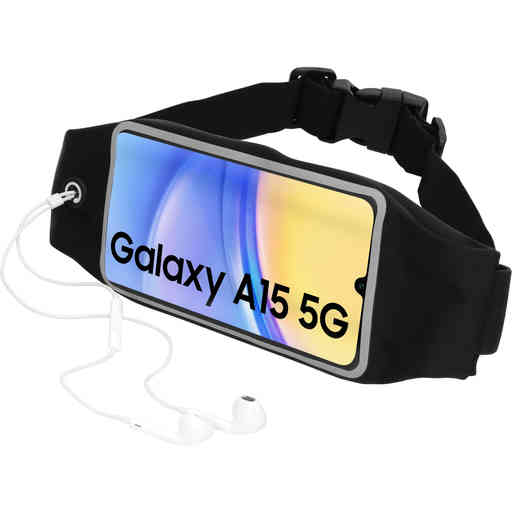 Mobiparts Comfort Fit Sport Belt Samsung Galaxy A15 Black