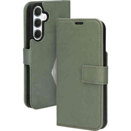 Mobiparts Classic Wallet Case Samsung Galaxy A55 5G (2024) Stone Green