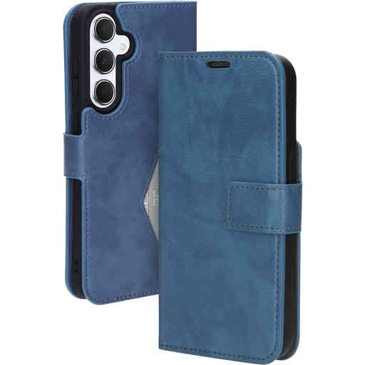 Mobiparts Classic Wallet Case Samsung Galaxy A55 5G (2024) Steel Blue