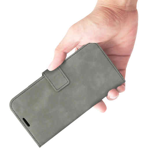 Mobiparts Classic Wallet Case Samsung Galaxy A55 5G (2024) Granite Grey
