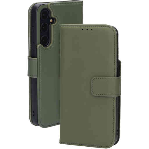 Mobiparts Leather 2 in 1 Wallet Case Samsung Galaxy A35 (2024) Green