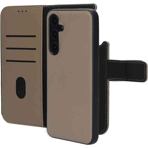 Mobiparts Leather 2 in 1 Wallet Case Samsung Galaxy A55 (2024) Taupe