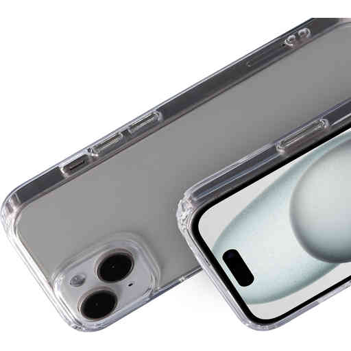 Mobiparts Classic Hardcover Apple iPhone 15 Clear