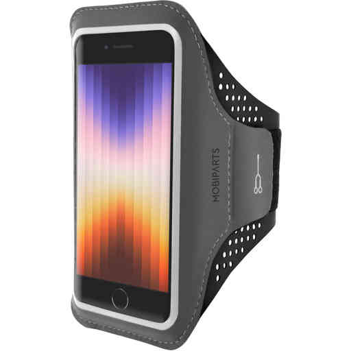 Mobiparts Comfort Fit Sport Armband Apple iPhone 6/6S/7/8/SE (2020/2022) Black