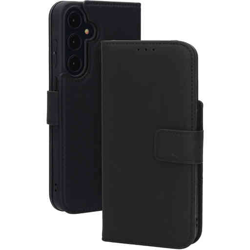 Mobiparts Leather Wallet Case Samsung Galaxy A35 Black