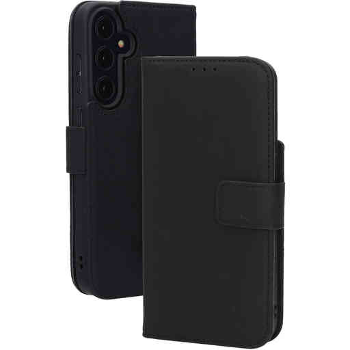 Mobiparts Leather Wallet Case Samsung Galaxy A55 Black