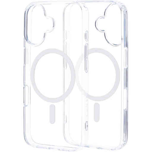 Mobiparts Hardcover Apple iPhone 16 Clear (Magsafe Compatible)