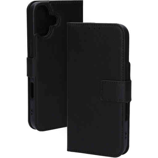 Mobiparts Classic Wallet Case Apple iPhone 16 Plus Black (MagSafe Compatible)