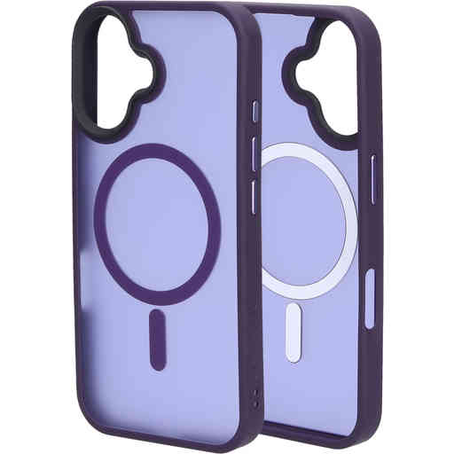 Mobiparts Hardcover Apple iPhone 16 Satin Purple (Magsafe Compatible)