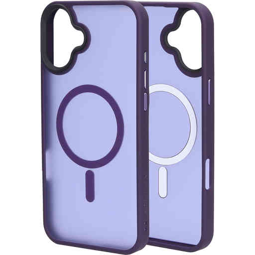 Mobiparts Hardcover Apple iPhone 16 Plus Satin Purple (Magsafe Compatible)