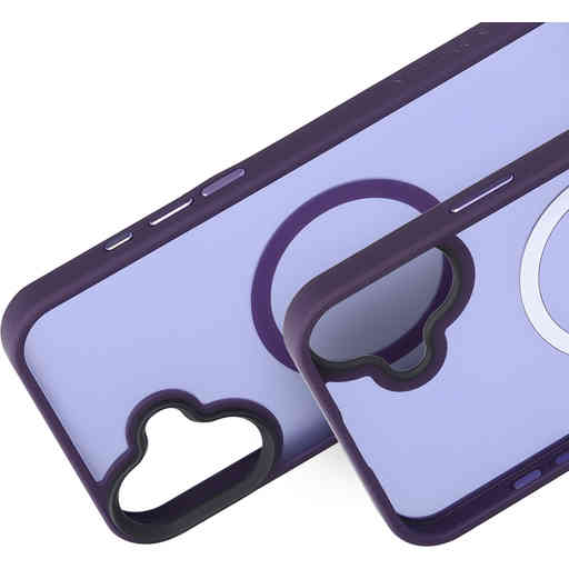 Mobiparts Hardcover Apple iPhone 16 Plus Satin Purple (Magsafe Compatible)