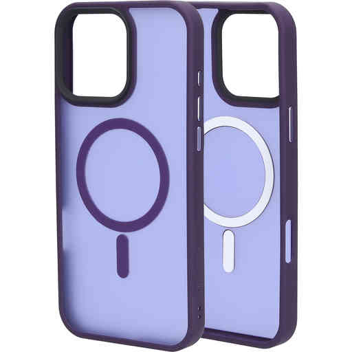 Mobiparts Hardcover Apple iPhone 16 Pro Max Satin Purple (Magsafe Compatible)