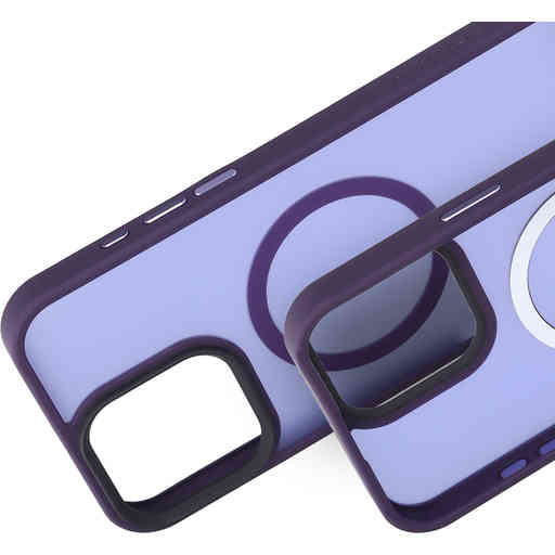 Mobiparts Hardcover Apple iPhone 16 Pro Max Satin Purple (Magsafe Compatible)