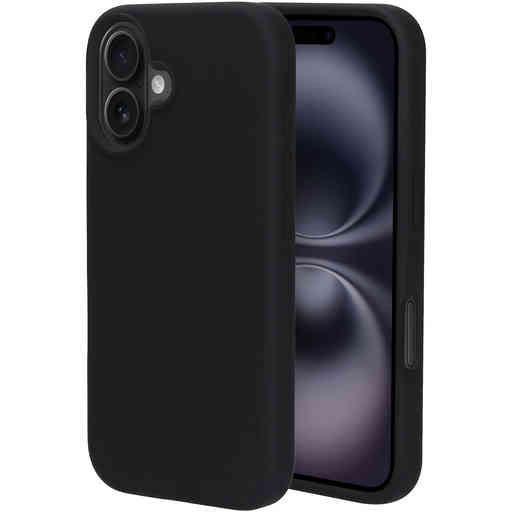 Mobiparts Silicone Cover Apple iPhone 16 Black