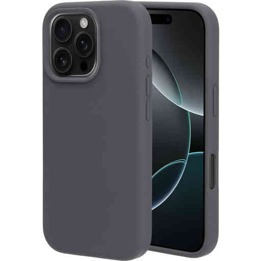 Mobiparts Silicone Cover Apple iPhone 16 Pro Urban Grey