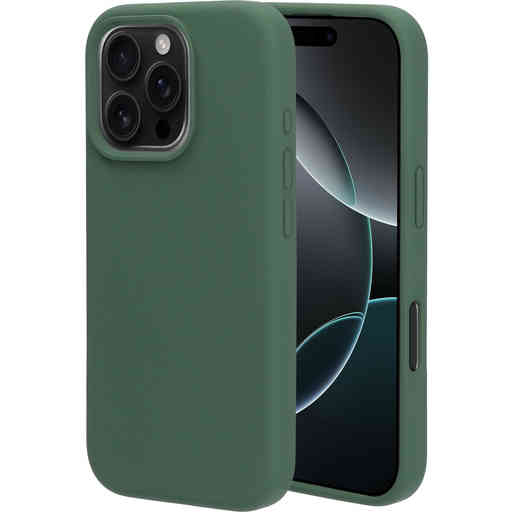 Mobiparts Silicone Cover Apple iPhone 16 Pro Forest Green