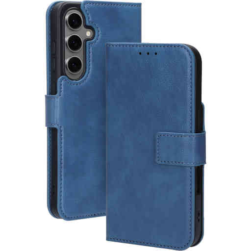 Mobiparts Classic Wallet Case Samsung Galaxy S24 FE Steel Blue