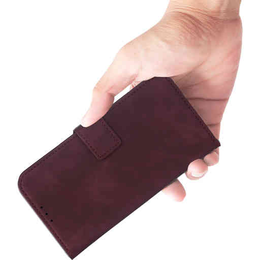 Mobiparts Classic Wallet Case Apple iPhone 16 Velvet Red (MagSafe Compatible)