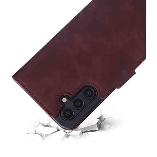 Mobiparts Classic Wallet Case Samsung Galaxy A15 5G (2024) Velvet Red