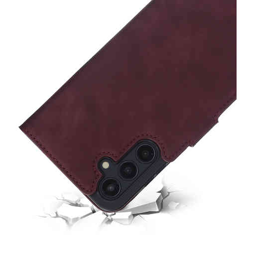 Mobiparts Classic Wallet Case Samsung Galaxy A25 5G (2024) Velvet Red