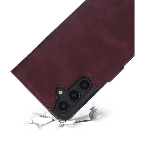 Mobiparts Classic Wallet Case Samsung Galaxy A55 5G (2024) Velvet Red