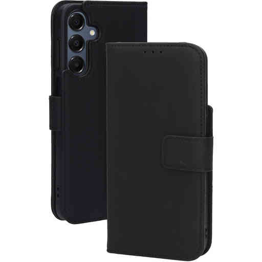 Mobiparts Leather Wallet Case Samsung Galaxy A16 Black