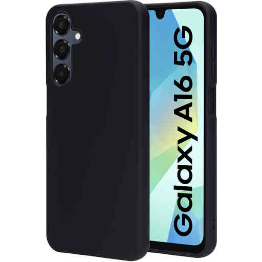 Mobiparts Silicone Cover Samsung Galaxy A16 Black